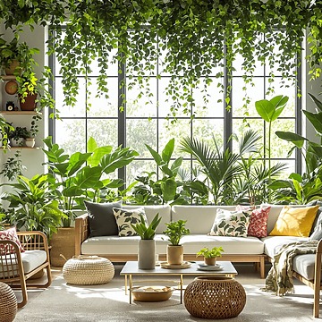 Jungle decoratie voor woon- en slaapkamer
